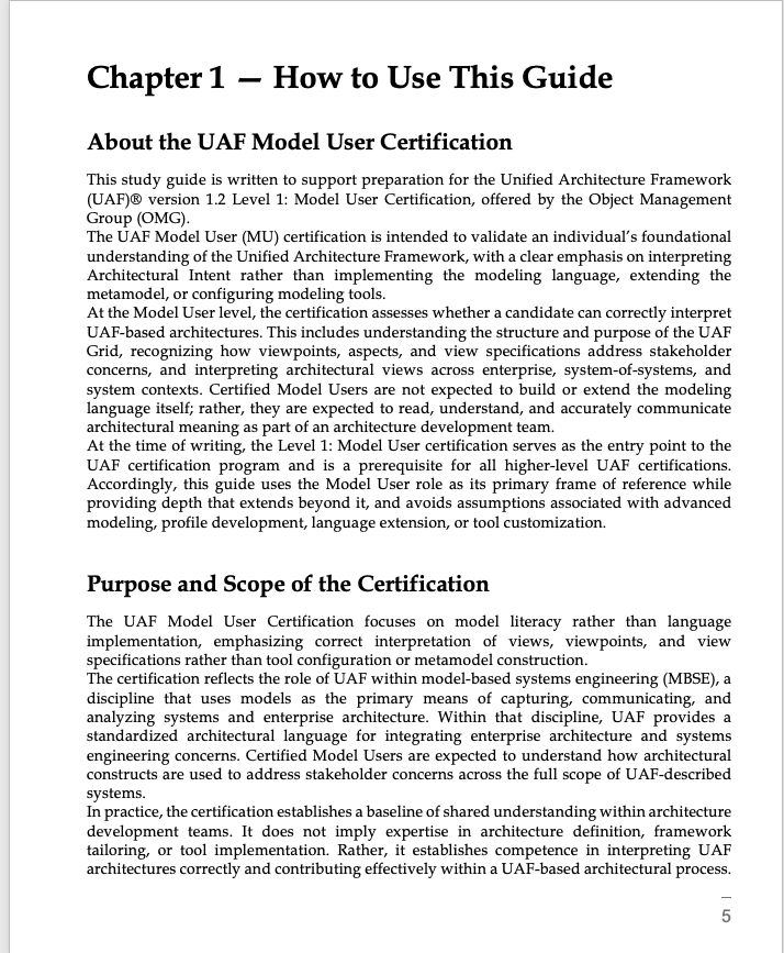 Chapter 1 — How to Use This Guide, page 5